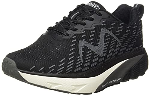 MBT Herren Sportschuhe GTR-1500 LACE UP M,lose Einlage,Running Performance,abrollschuhe,sportlich,Laufschuhe,Sneaker,Schwarz (Black),11.5 US, 46 EU