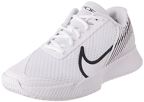 NIKE Herren Air Zoom Vapor Pro 2 HC Sneaker, Weiss Weiss, 45 EU