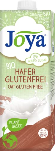 Joya Bio Hafer Drink glutenfrei, pflanzlicher Drink, glutenfrei, 10er Pack (10 x 1l), laktosefrei, Oat Organic, Plantbased