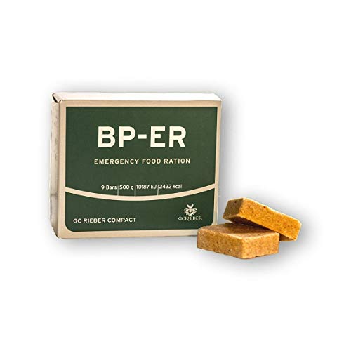 BP ER Elite Emergency Food 500 Gramm Einheit Langzeitnahrung für Outdoor, Camping, Survival und in Krisensituationen (BPA-frei und Produkt hermetisch versiegelt)