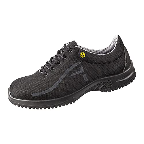 ABEBA 31628 UNI6 Niedriger ESD Schuh, S3, SRA, Schwarz, Größe 41