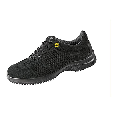 ABEBA 31676 UNI6 Niedriger Schuh, S3, SRC, Schwarz, Größe 38
