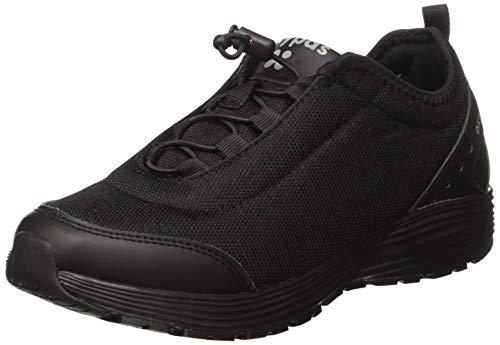 Oxypas Safety Jogger Sicherheitstrainer Herren - James - Bequemer, Rutchfest und mit Elastischen Schnürsenkeln, Schwarz EU 40