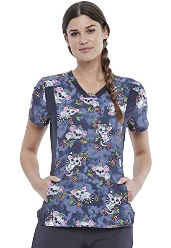 CHEROKEE V-Neck Kasack, Schlupfhemd mit Motiv Lets Hang Koala (XL)