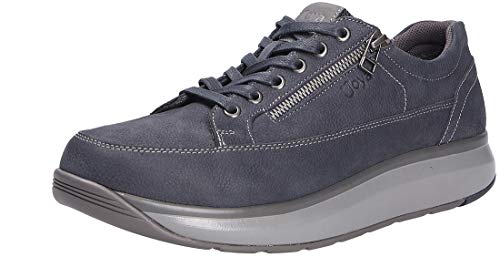 JOYA Bruno Dark Blue - Herren Halbschuhe aus Nubukleder - 43
