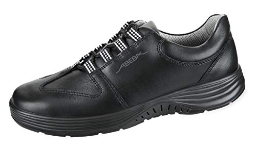 Abeba Halbschuh 711138 - X-Light Glattleder schwarz