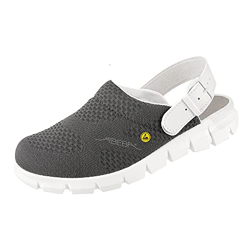 ABEBA Dynamic ESD Clog OB, A, E, FO, SRC, anthrazit, Größe 42, 37328