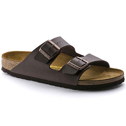 Birkenstock Arizona Braun 2 Schnallen, braun(dunkelbraun), Gr. 42