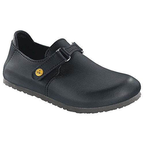 BIRKENSTOCK ESD-Clog Linz, Größe 46, schwarz, normal 583160-46 (584710 584718 584720 584728 2570.584710 2570.584718 2570.584720 2570.584728 Alpro G500 Clog Clogen Clogs Halbschuh Latsche Treter)