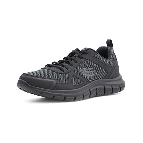 Skechers Herren 52630/Bbk Track-bucolo Black Sneakers, Schwarz, 43 EU