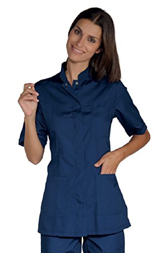 Robinson Damen Kasack PORTOFINO navy kurzarm Größe L