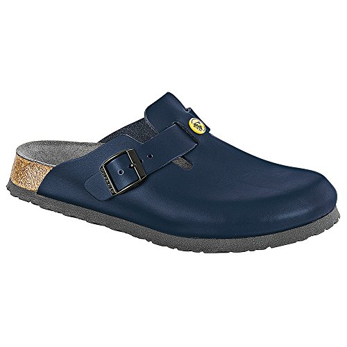 BIRKENSTOCK ESD-Clog Boston, Größe 42, blau, schmal 061388-42 (575120 575128 575130 575138 575140 575148 2570.575120 2570.575128 2570.575130 2570.575138 2570.575140 2570.575148 Alpro Birki Boston)