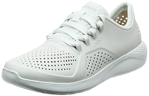 Crocs Damen Literide Pacer Schnürschuhe, Fast Weiß, 45 EU