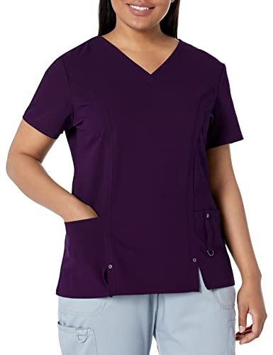 Dickies Damen xtreme medical scrubs shirts, Aubergine, S EU