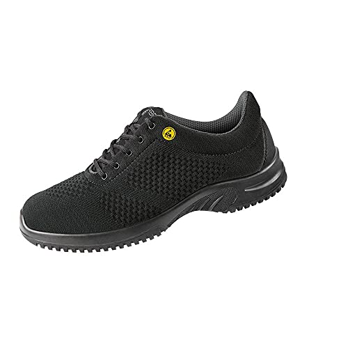 ABEBA 36776 UNI6 Niedriger Schuh, O2, FO, SRC, Schwarz, Größe 39