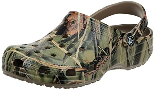Crocs Unisex Erwachsene Classic Realtree Clogs V2, Khaki, 42/43 EU