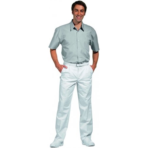 Leiber Herrenhose weiss Größe 60