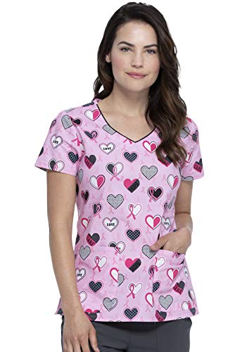 Dickies V-Neck Kasack, Schlupfhemd mit Motiv Actively Care (S)