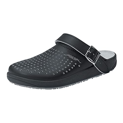 ABEBA 9310 RUBBER Verstopfen, OB, A, FO, SRC, Schwarz, Größe 40