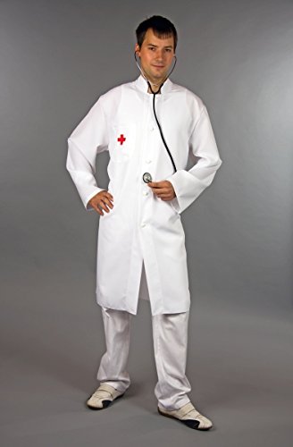 Festartikel Müller Herren Kostüm Arztkittel Arzt Doktor Karneval Fasching Gr.54/56