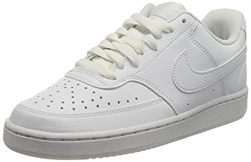 Nike Damen Court Vision Schuhe, White/White-White, 38.5 EU