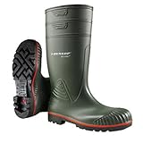 Dunlop Protective Footwear Acifort Heavy Duty full safety Unisex-Erwachsene Gummistiefel, Grün, 43