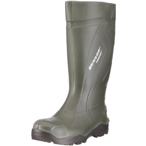 Dunlop S3 Gummistiefel PUROFORT DU762943 Herren Stiefel mit Stahlkappe, grün (groen) EU 44