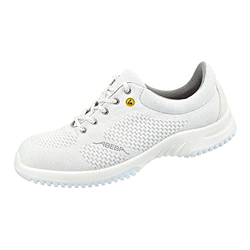 ABEBA 36772 Uni6 ESD Arbeitsschuh, Weiß, 42 EU