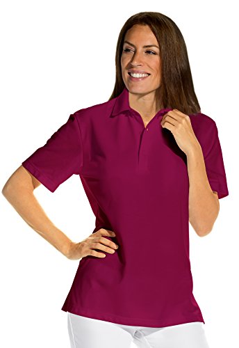 clinicfashion 12814088 Polo-Shirt Unisex für Damen und Herren, Beere, Mischgewebe, Größe XXXL