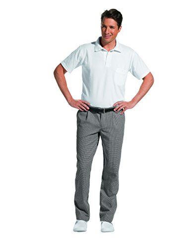 Leiber Koch-Baeckerhose schwarz/weiss, Größe: 58