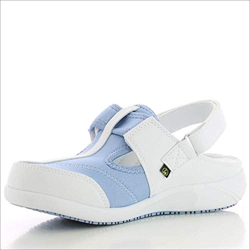Oxypas Damen Anais Sicherheitsschuhe, Weiß Lbl, 40 EU
