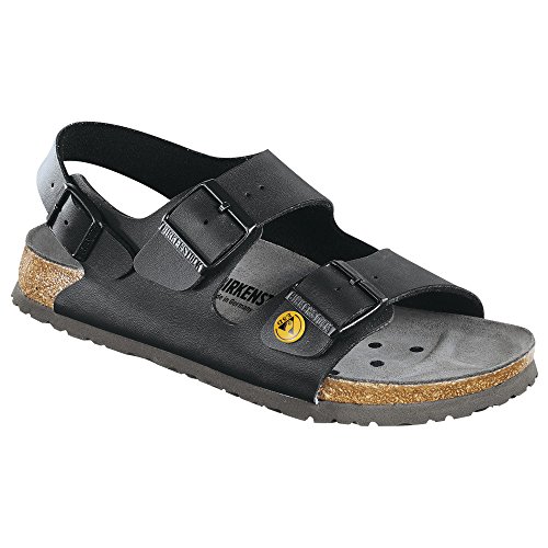 Birkenstock ESD-Sandale Milano, Größe 40, schwarz, schmal 634798-40 (2570.574030 2570.574038 2570.574040 2570.574048 2570.574050 2570.574058 2570.574060 2570.574068 574030 574038 574040 574048)