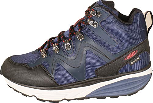 MBT Damen Outdoor Schuhe NAVADA X GTX W,Dynamic Sport,Freizeitschuhe,schnürschuhe,Halbschuhe,Trekkingschuhe,Wanderschuhe,Woman,Blau (Navy),39.5, 5.5
