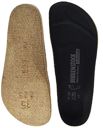 BIRKENSTOCK Ersatzfußbett Super Birki für Arbeitsschuh Clogs, Arbeitsclogs, Schwarz (Schwarz 1), 45