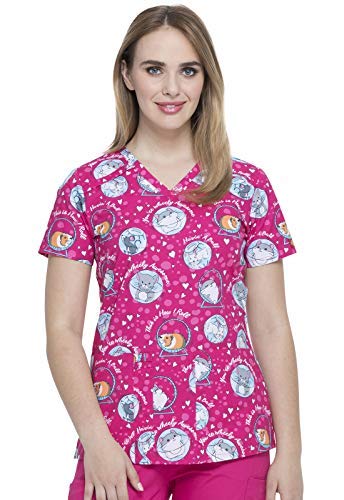 Dickies Schlupfhemd Kasack See me Rollin,mit Motiv Bedruckt,V-Ausschnitt (XS)